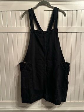 Universal Thread Black Denim Overall Skirt Size XXL